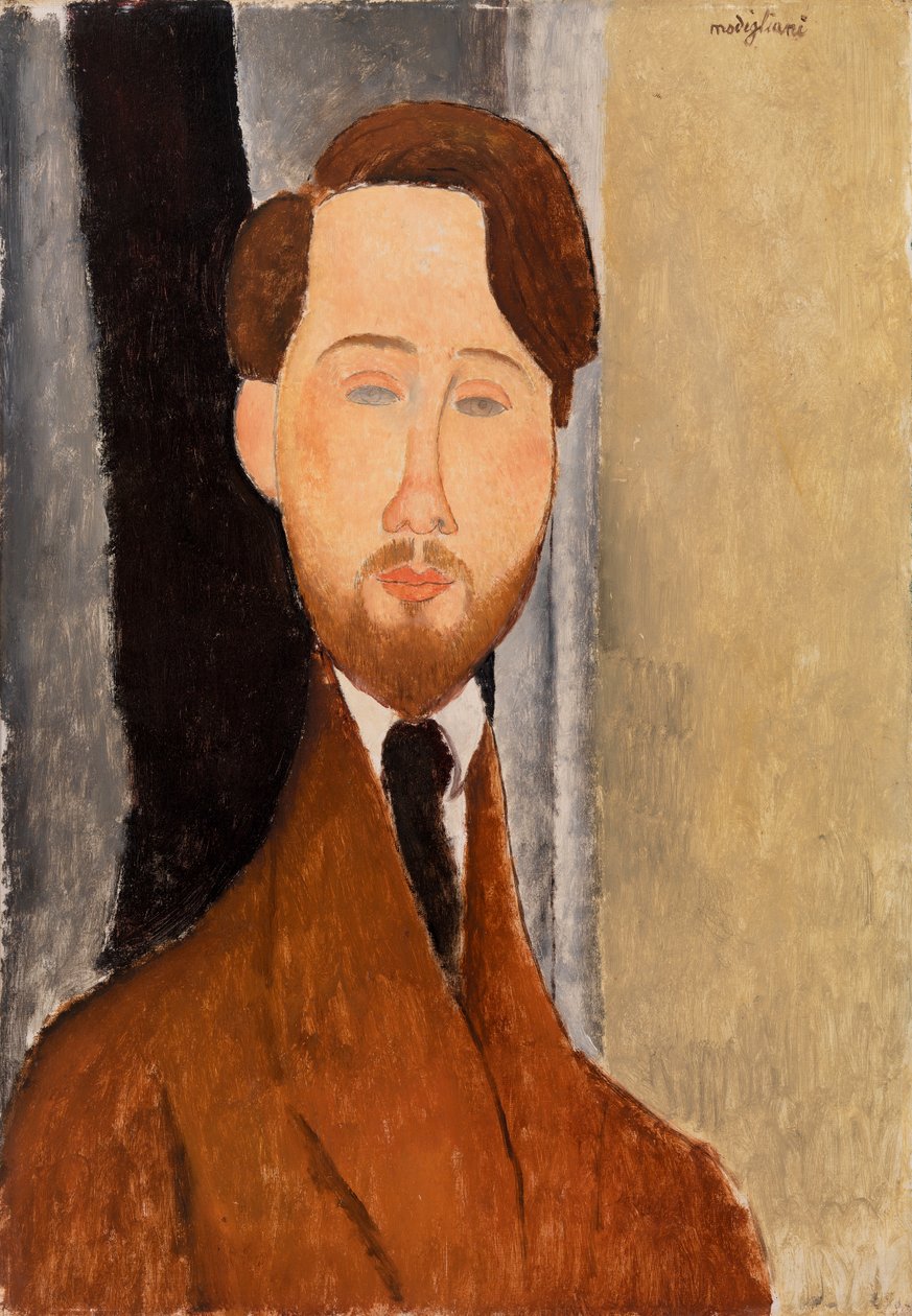 Léopold Zborowski autorstwa Amedeo Modigliani