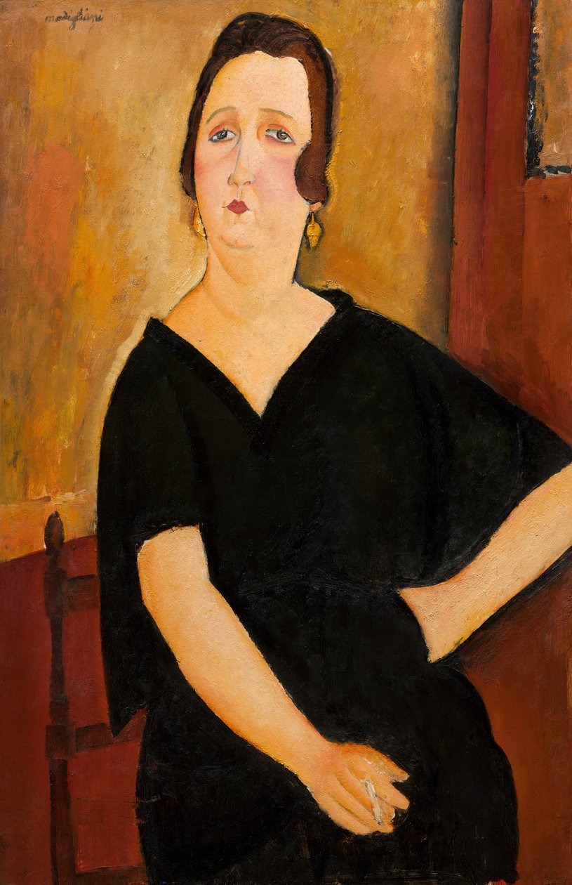 Madame Amédée (Kobieta z papierosem) autorstwa Amedeo Modigliani