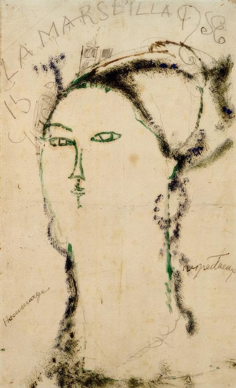 Madame Othon Friesz (Marsylianka) autorstwa Amedeo Modigliani