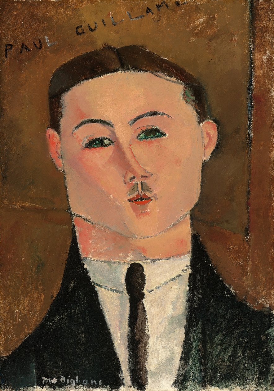 Paul Guillaume autorstwa Amedeo Modigliani