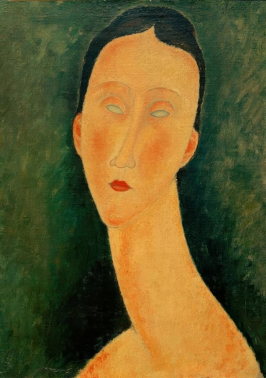 Portret kobiety (Lunia) autorstwa Amedeo Modigliani