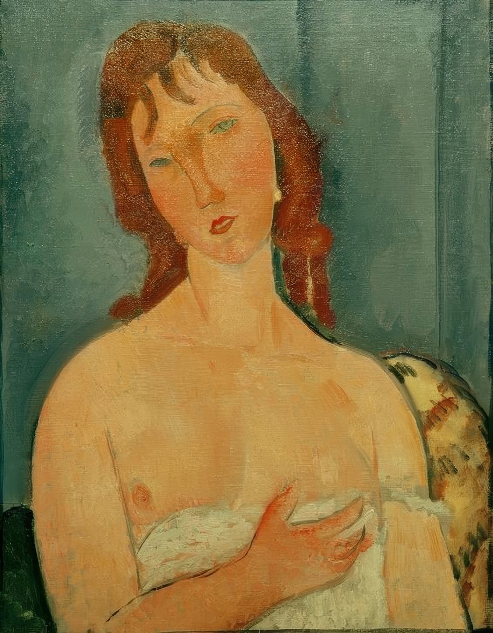 Portret młodej kobiety autorstwa Amedeo Modigliani