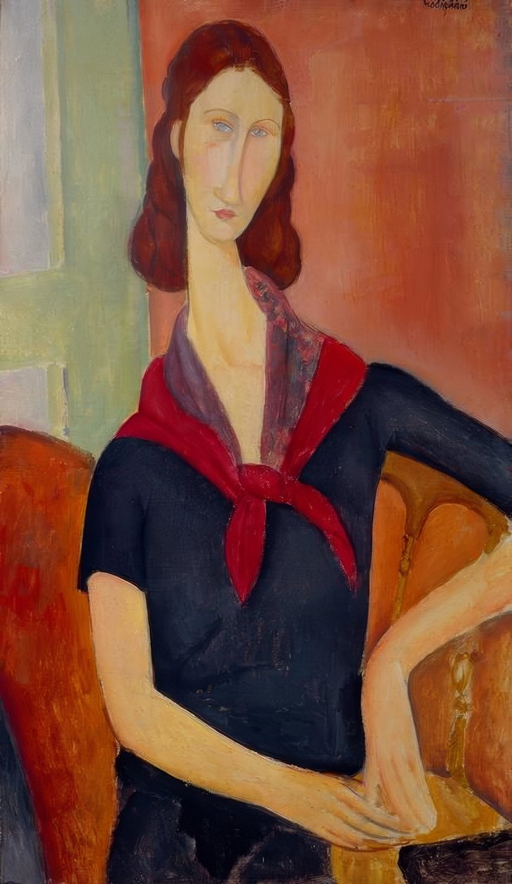 Portret Jeanne Hébuterne autorstwa Amedeo Modigliani
