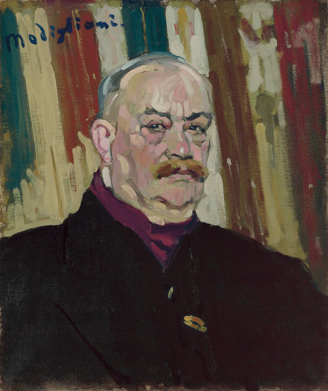 Portret Józefa Levi, ok. 1909 autorstwa Amedeo Modigliani