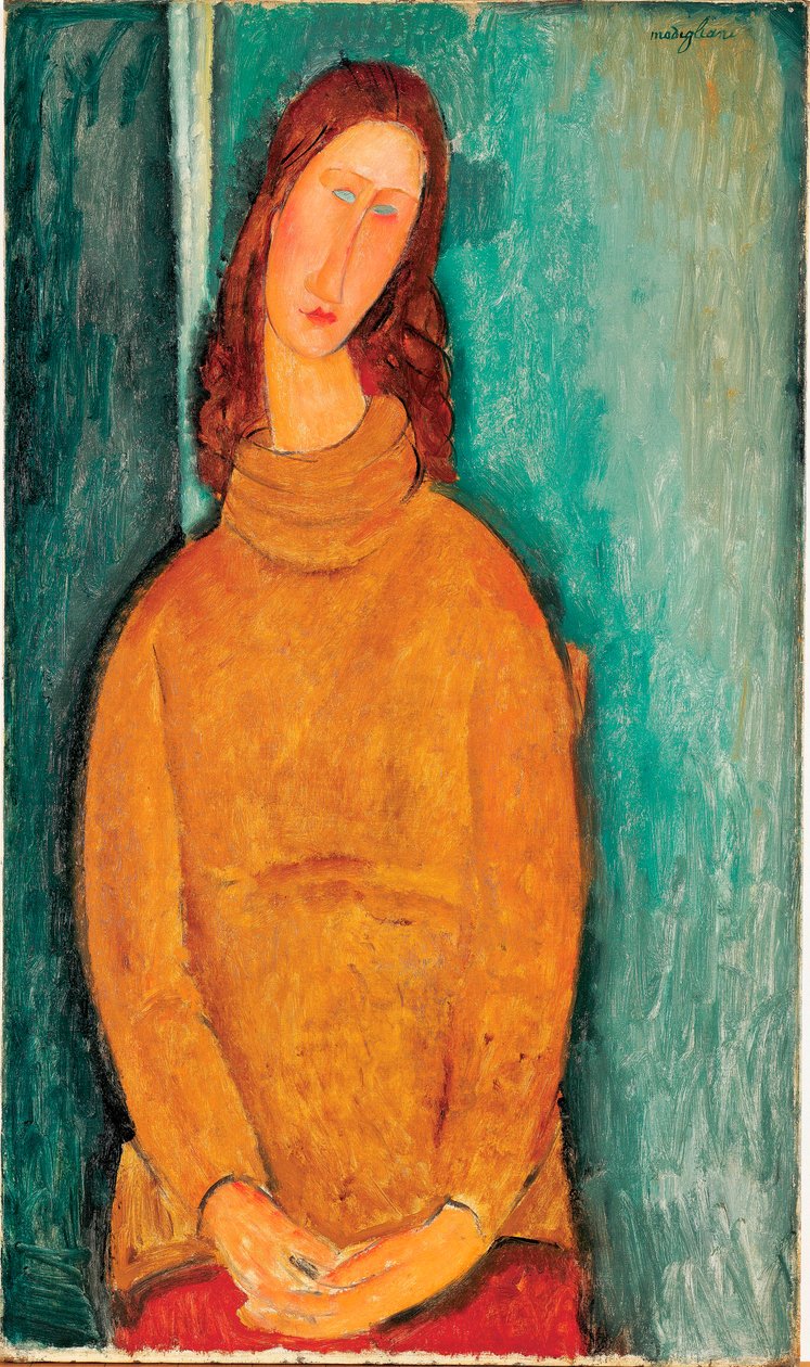 Portret Jeanne Hebuterne autorstwa Amedeo Modigliani