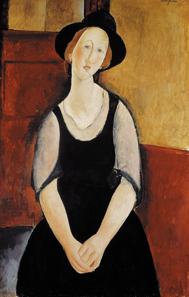 Portret Thory Klinckowstrom autorstwa Amedeo Modigliani