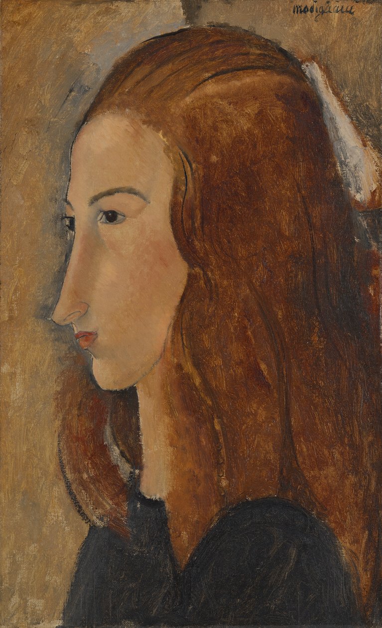 Portret młodej kobiety autorstwa Amedeo Modigliani