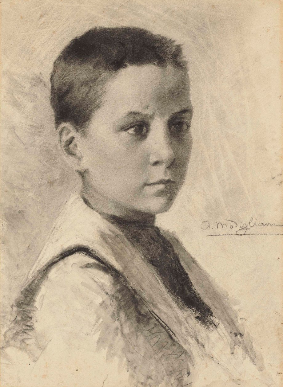 Autoportret, 1899. autorstwa Amedeo Modigliani