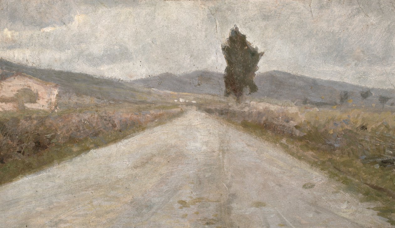 Droga Toskańska, ok. 1899 autorstwa Amedeo Modigliani