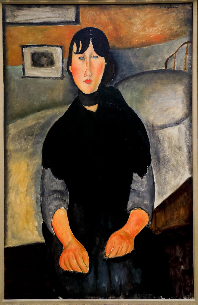 Młoda kobieta z ludu autorstwa Amedeo Modigliani