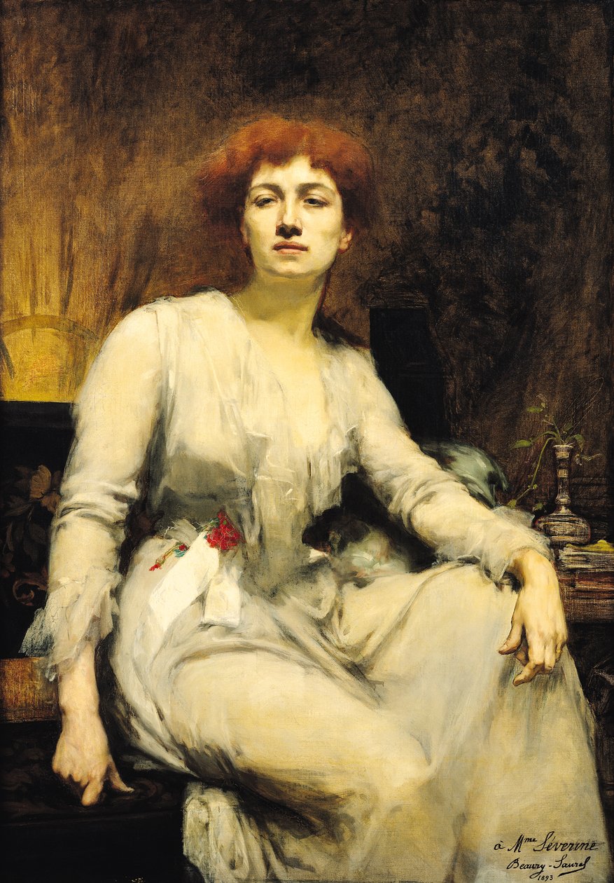 Portret Seweryna (1855-1929) 1893 autorstwa Amelie Beaury Saurel