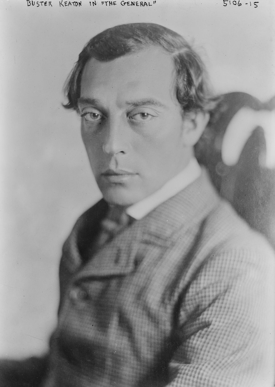 Buster Keaton w „Generale”. ok. 1926 autorstwa American Photographer