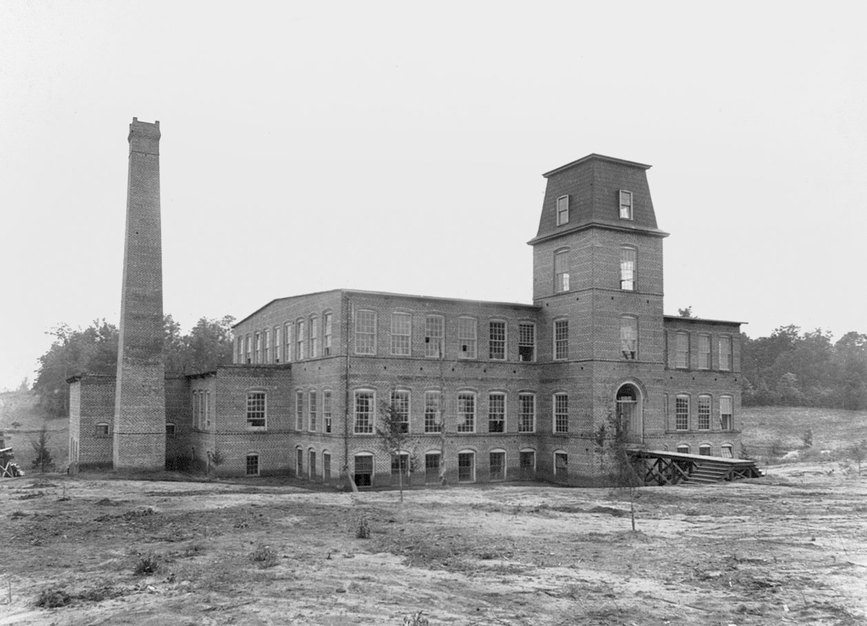 Coleman Manufacturing Company, Concord, Karolina Północna, ok. 1899 r. autorstwa American Photographer