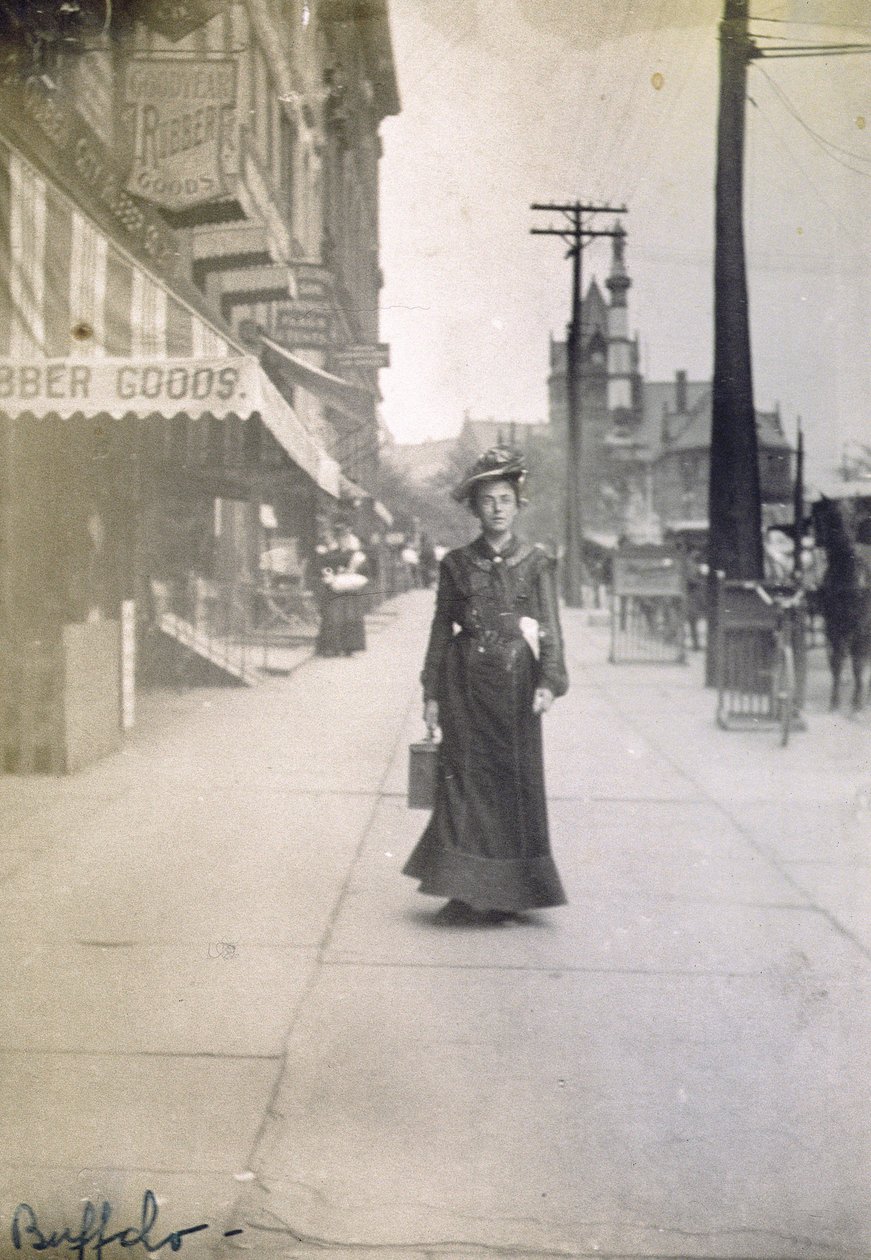 Jessie Tarbox Beals, ok.1902 r. autorstwa American Photographer