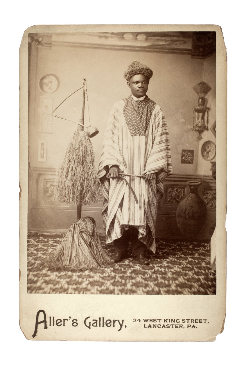 Wielebny George B. Peabody, Lancaster, USA, ok. 1891 (druk albumowy) autorstwa American Photographer