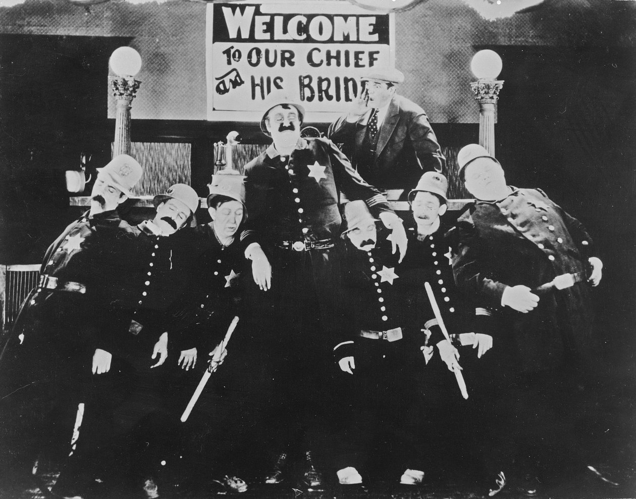 The Keystone Kops, c.1915 autorstwa American Photographer