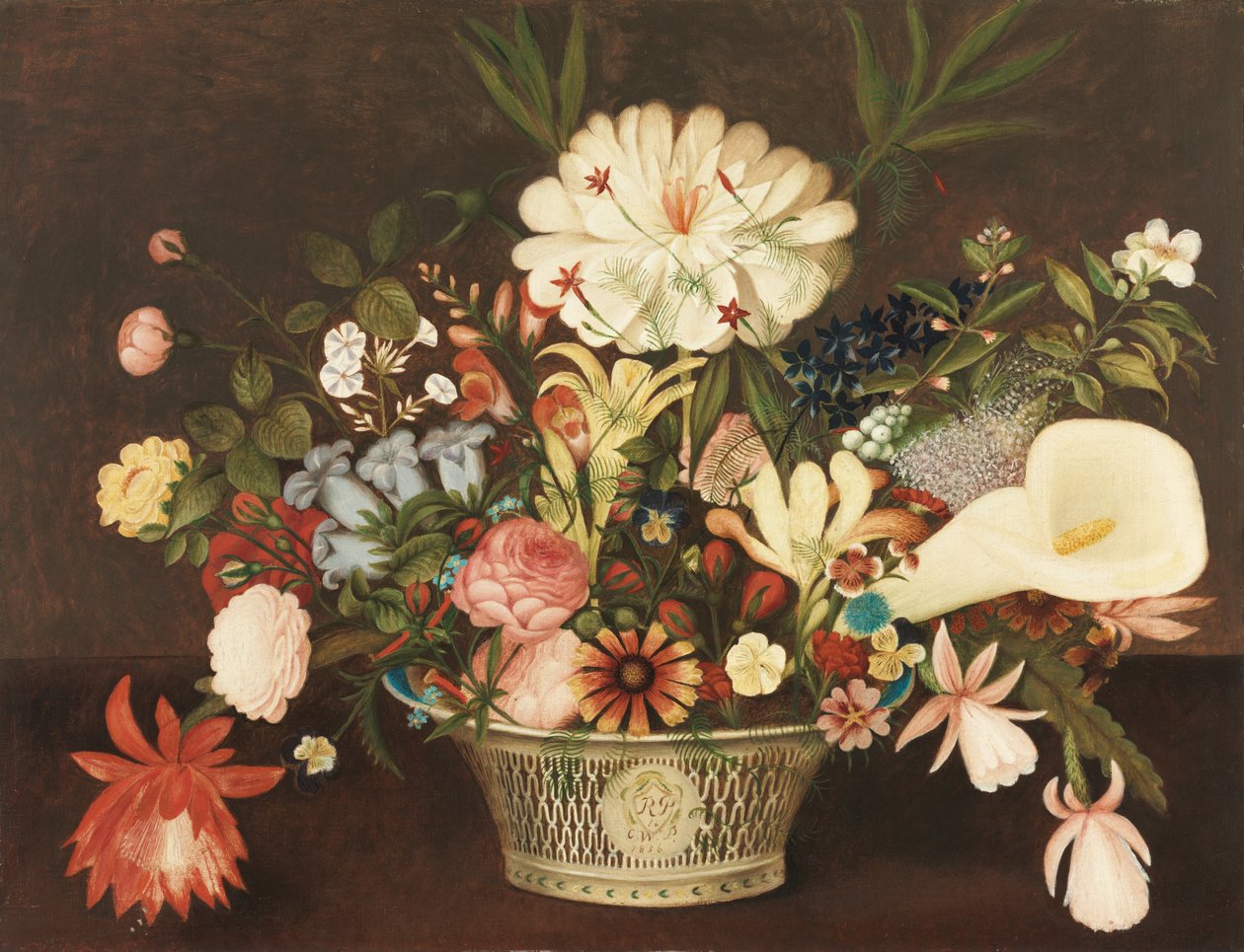 Z natury w ogrodzie autorstwa Rubens Peale