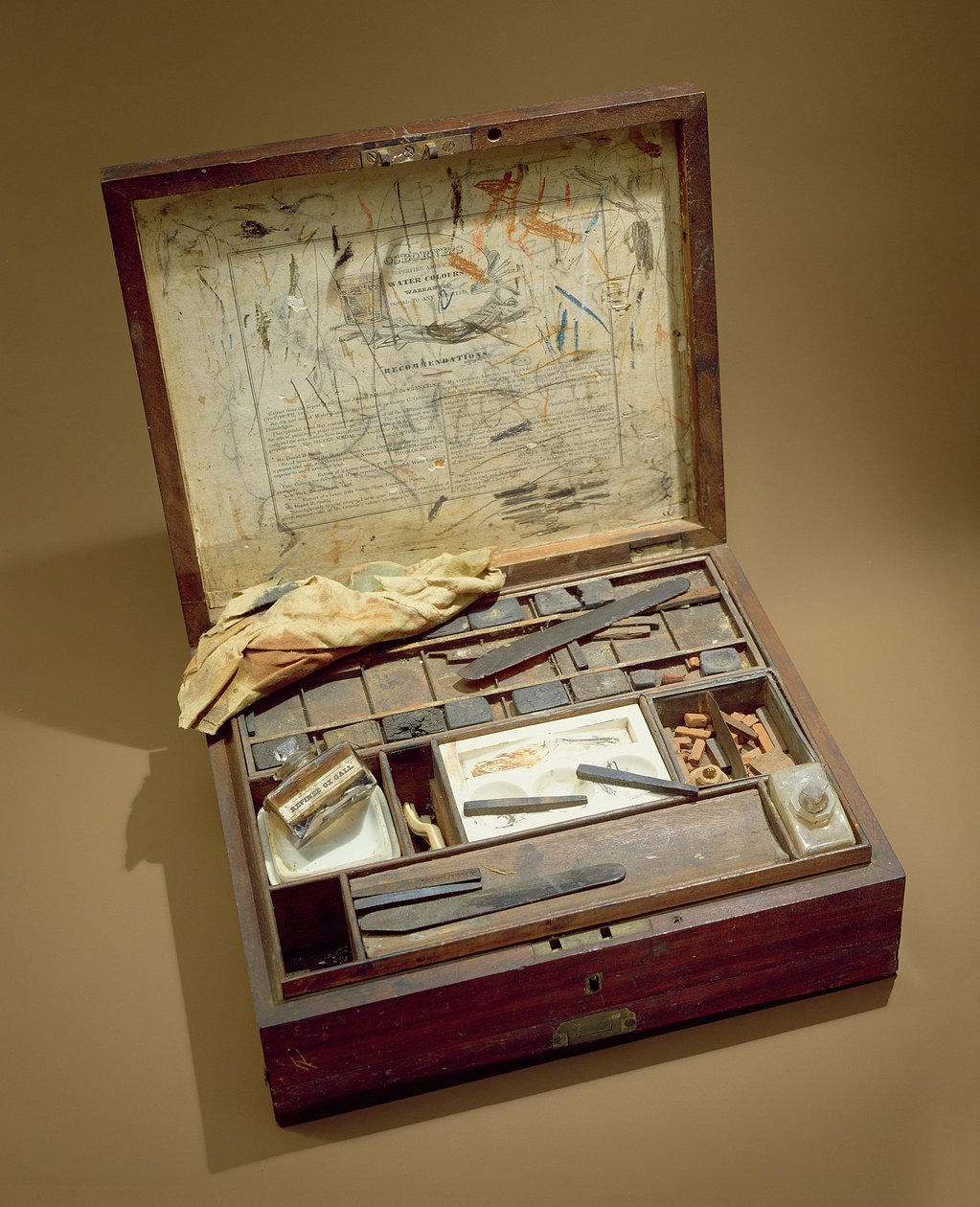 Paintbox John James Audubon (1785-1851) autorstwa American School