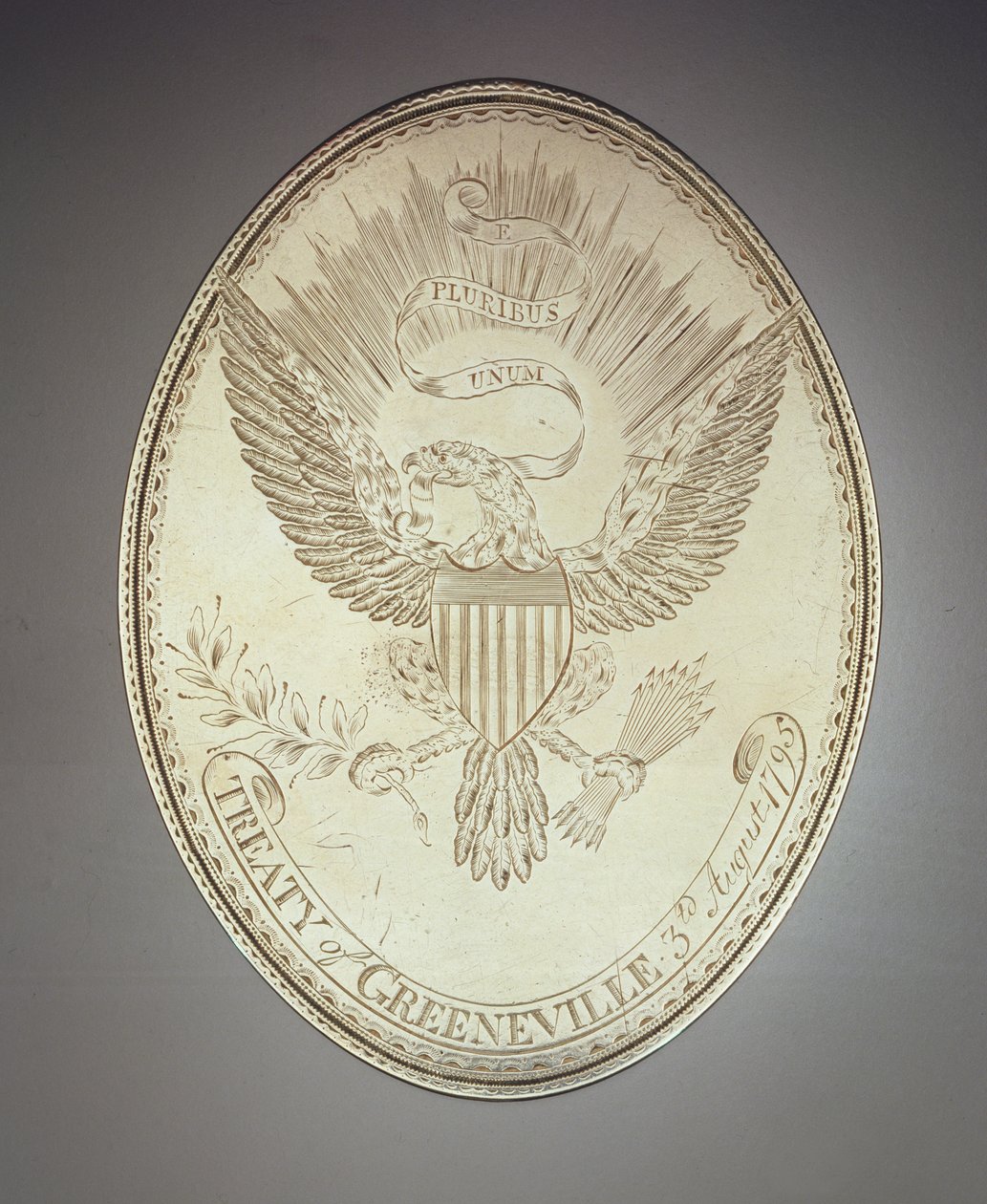 Medal pokoju traktatu z Greeneville, 1795 autorstwa American School