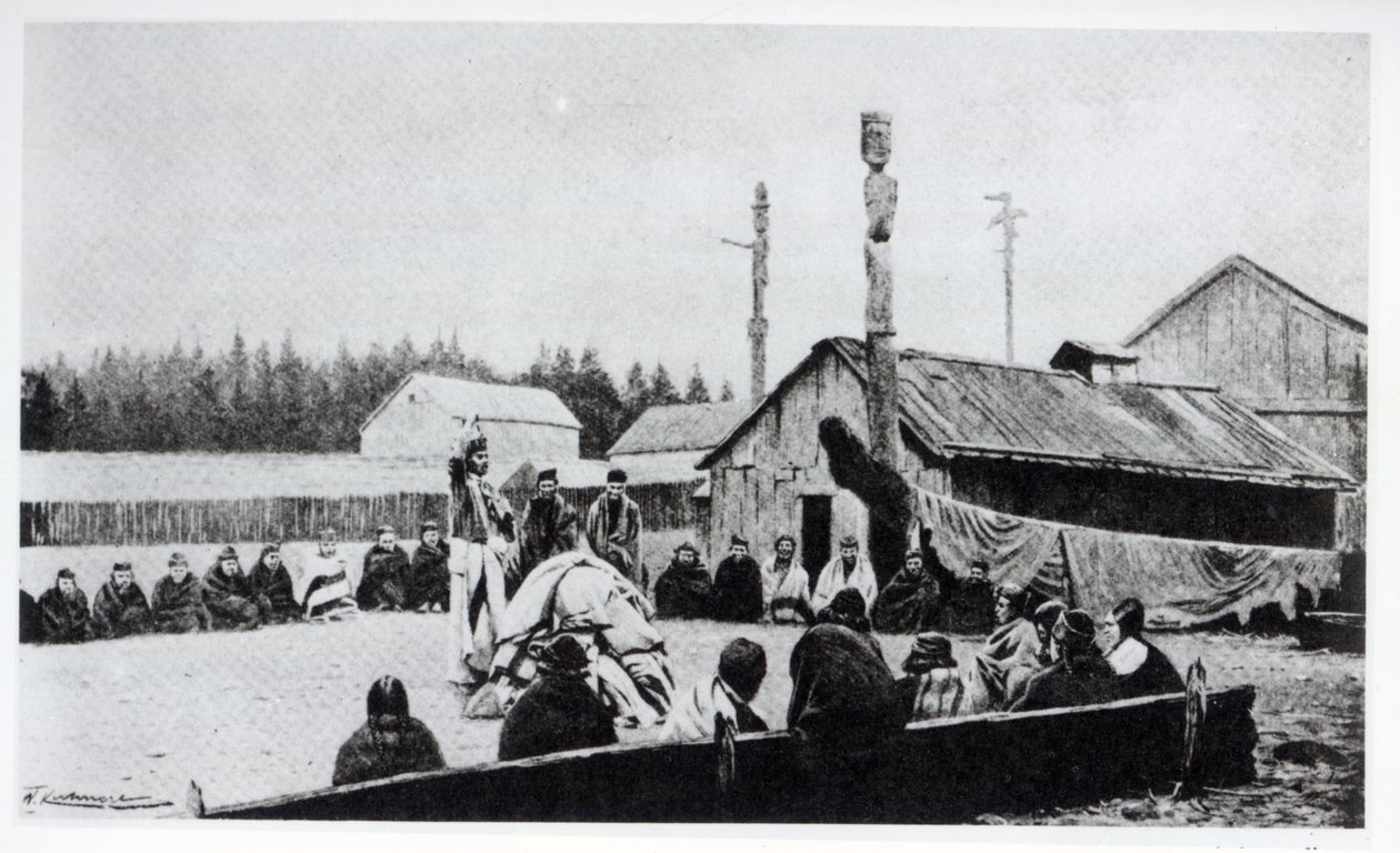 Spotkanie plemienne autorstwa American School