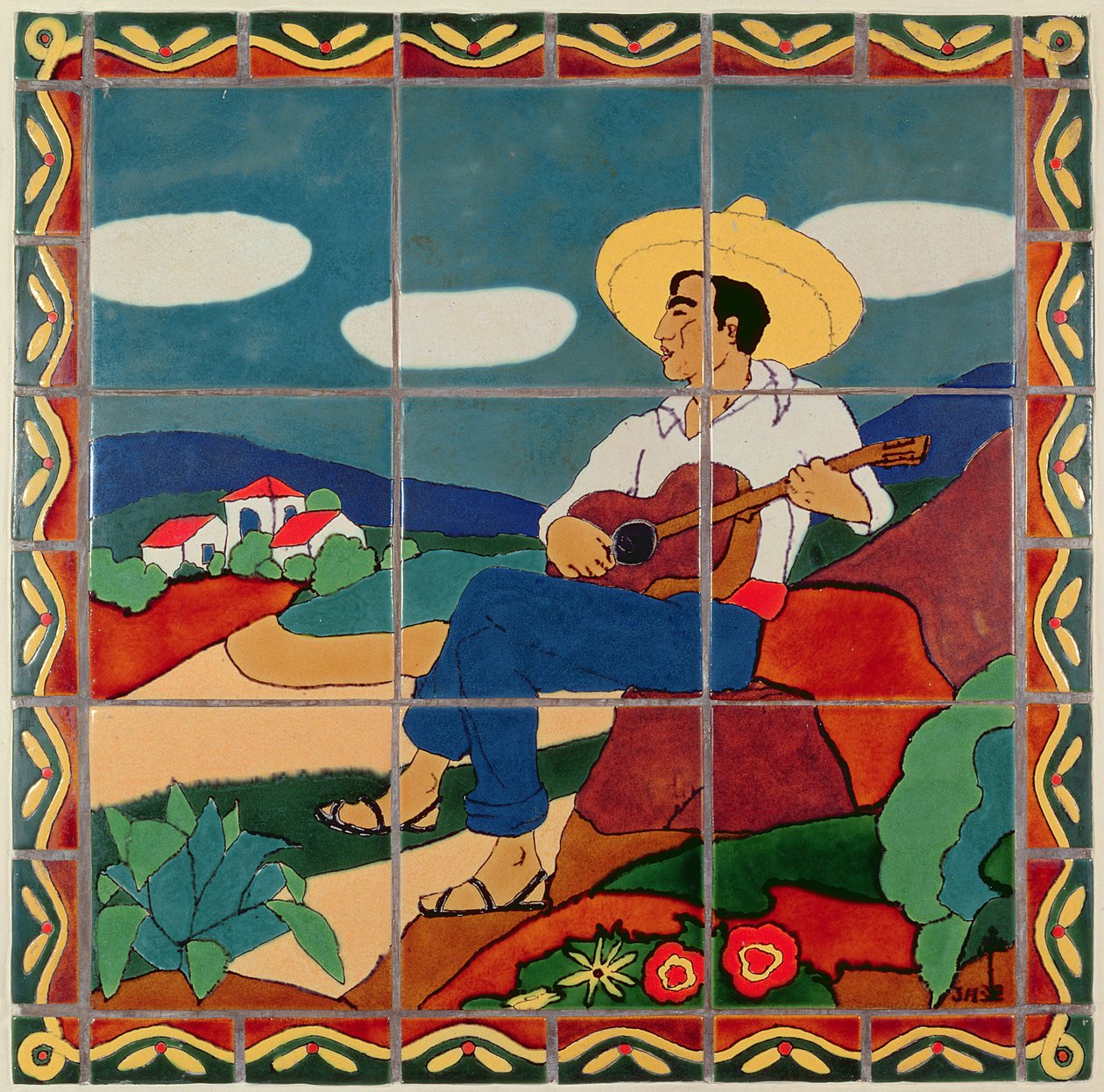 Płytka pokojowa West Texas (ceramiczna) autorstwa American School