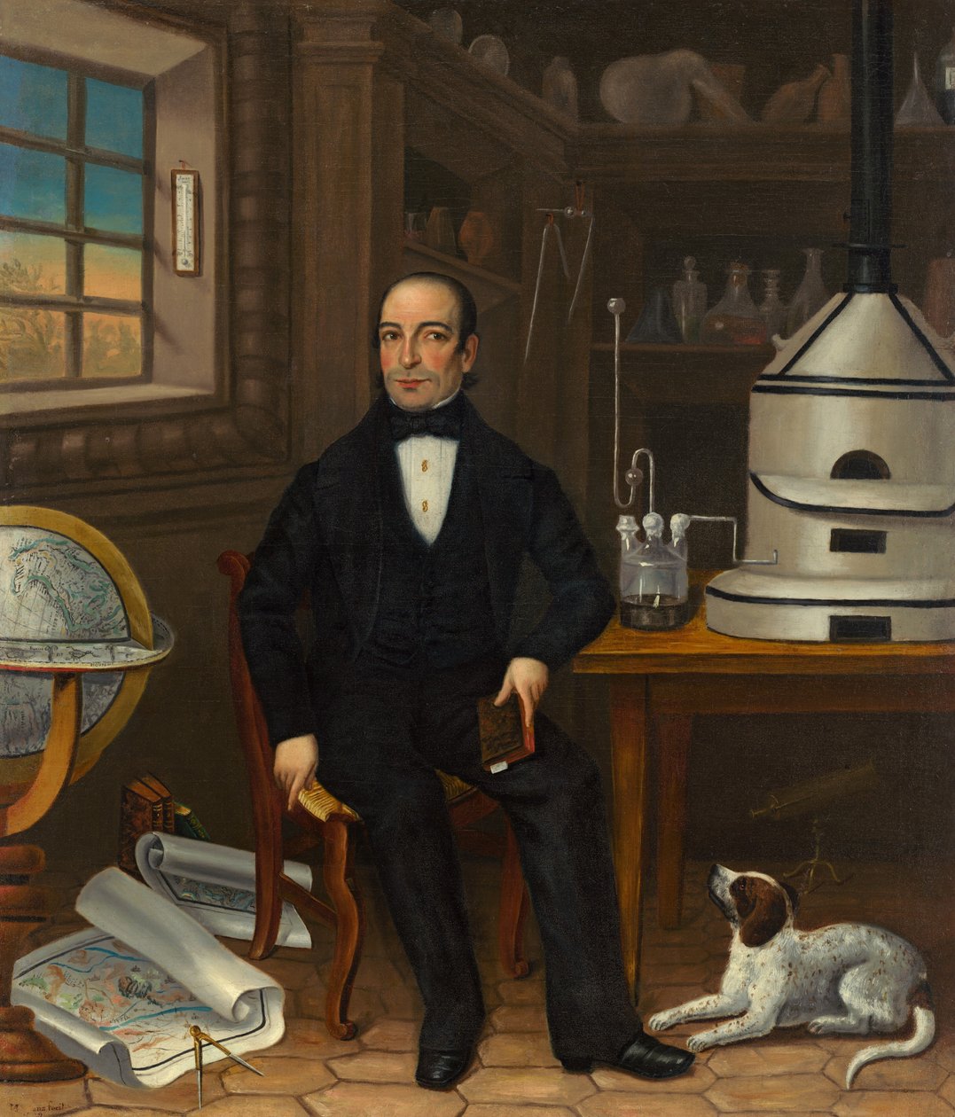 Człowiek nauki autorstwa American 19th Century