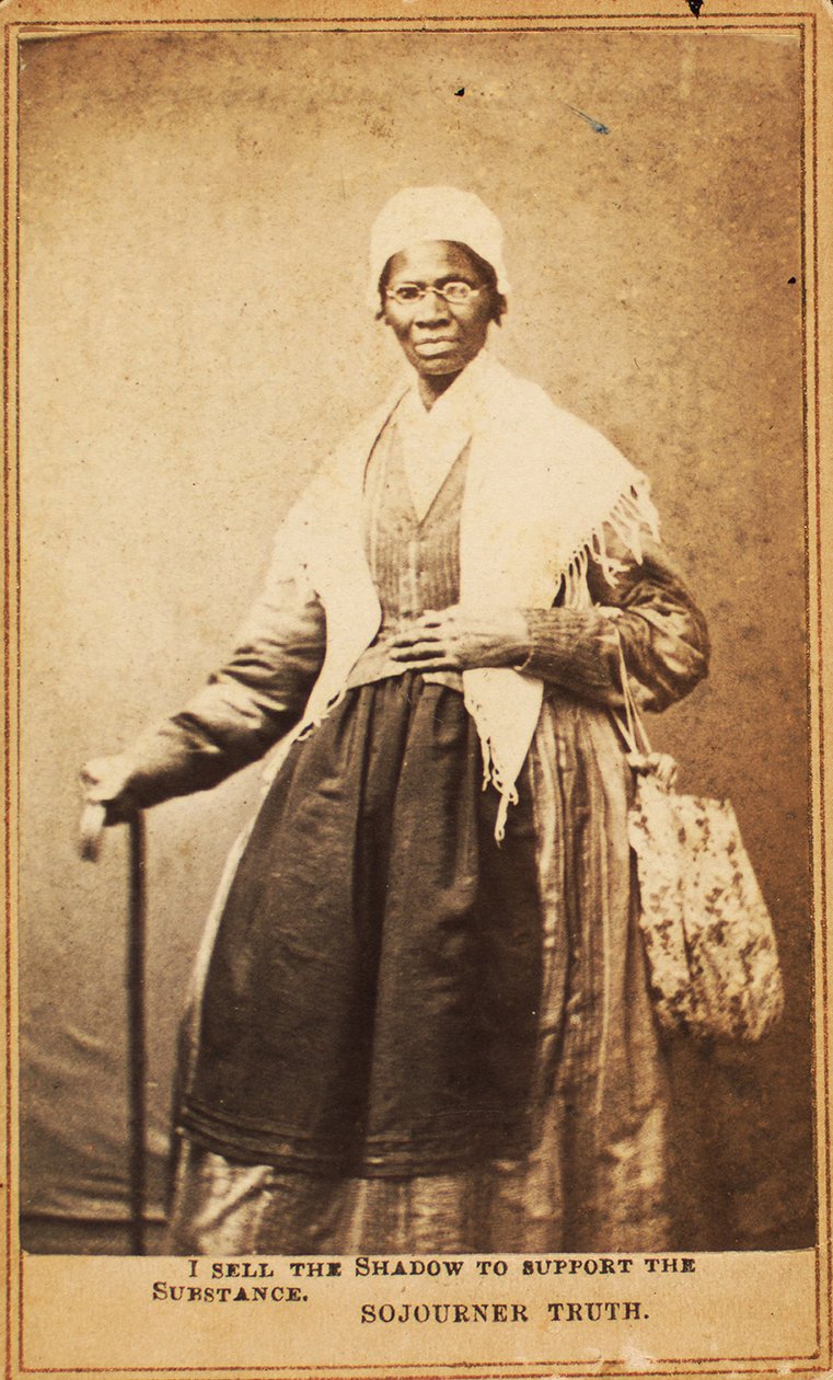 Carte de visite Sojourner Truth, 1864 autorstwa American Photographer