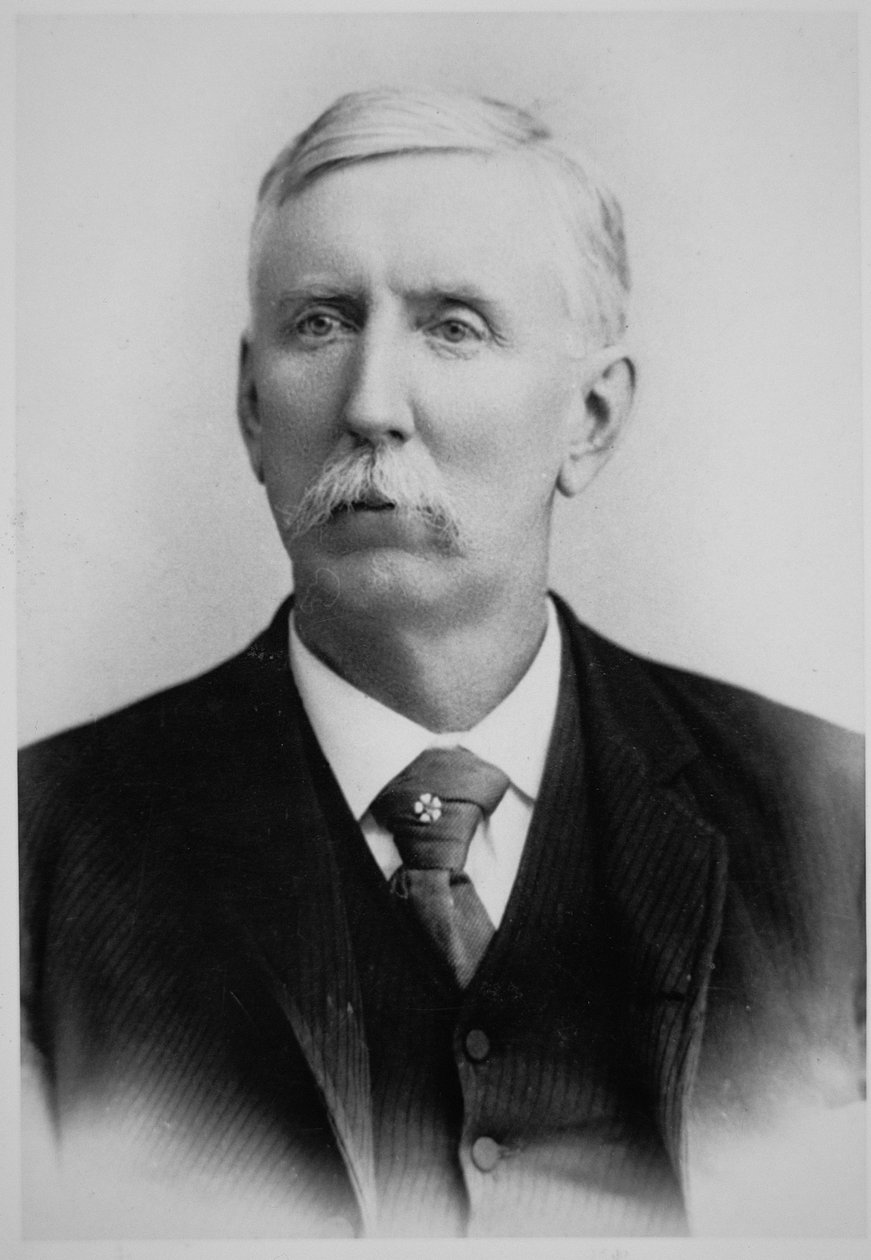 Joseph McCoy (1837-1915) (zdjęcie czarno-białe) autorstwa American Photographer