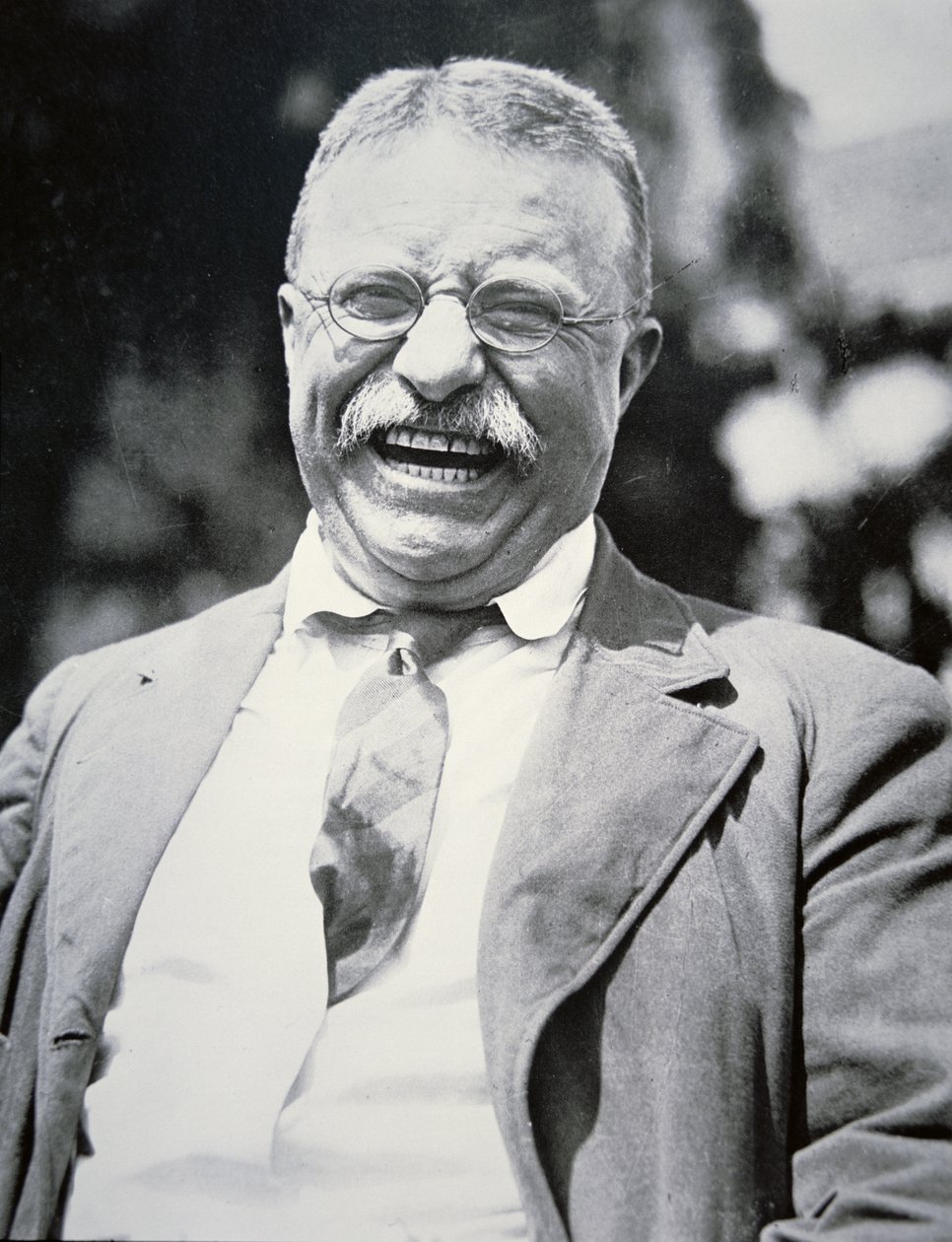 Prezydent Theodore Roosevelt, ok. 1917 (zdjęcie czarno-białe) autorstwa American Photographer