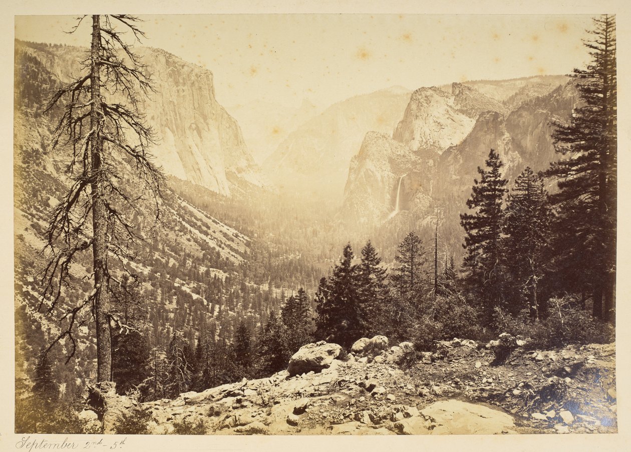 Yosemite Valley z punktu kontrolnego autorstwa American Photographer