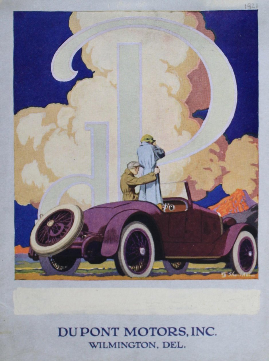 DuPont Motors Inc., Wilmington, Del, 1921 autorstwa American School