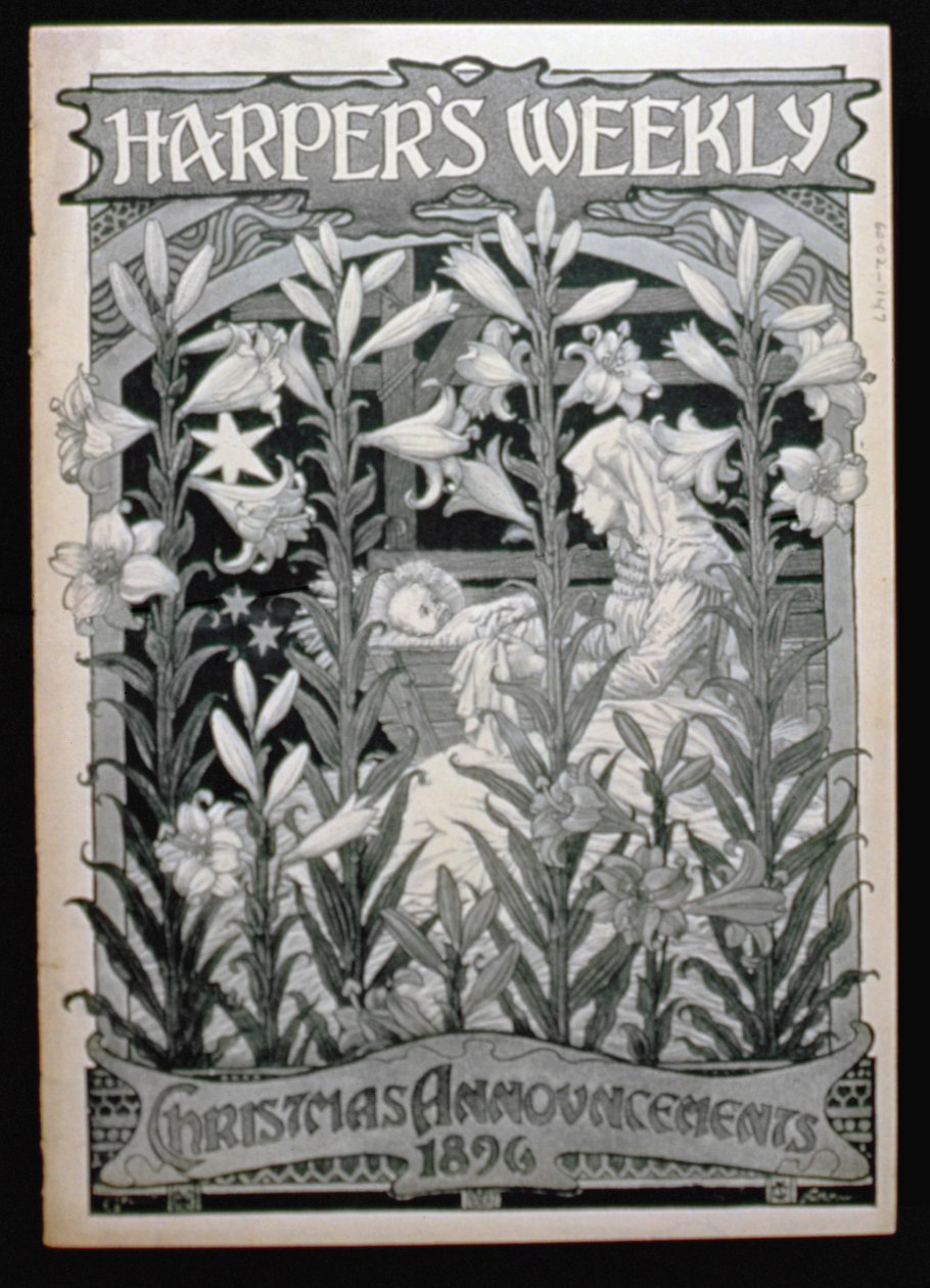 Tygodnik Harpers, Ogłoszenia Świąteczne 1896 autorstwa American School