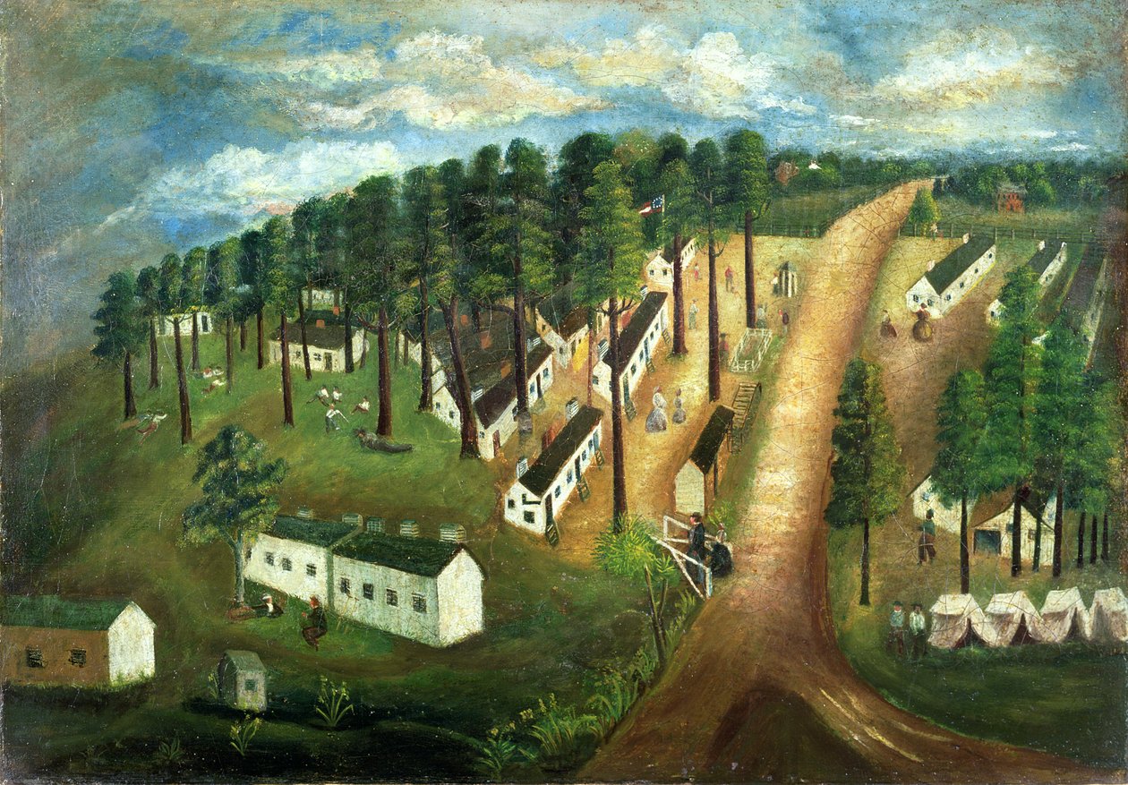 Szpital Howards Grove w pobliżu Richmond w stanie Wirginia autorstwa American School