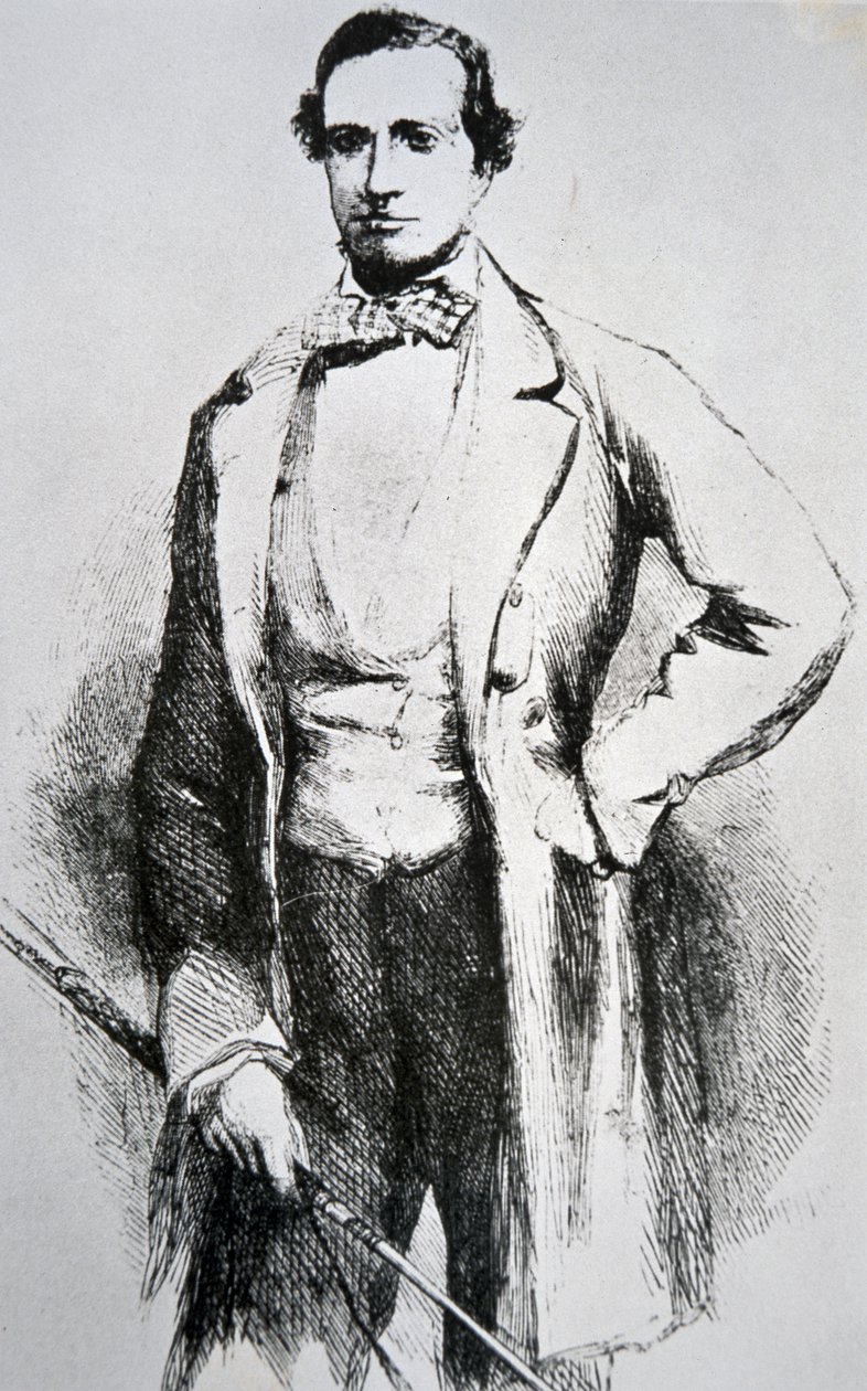 John Butterfield (1801-69) (grawerowanie) autorstwa American School