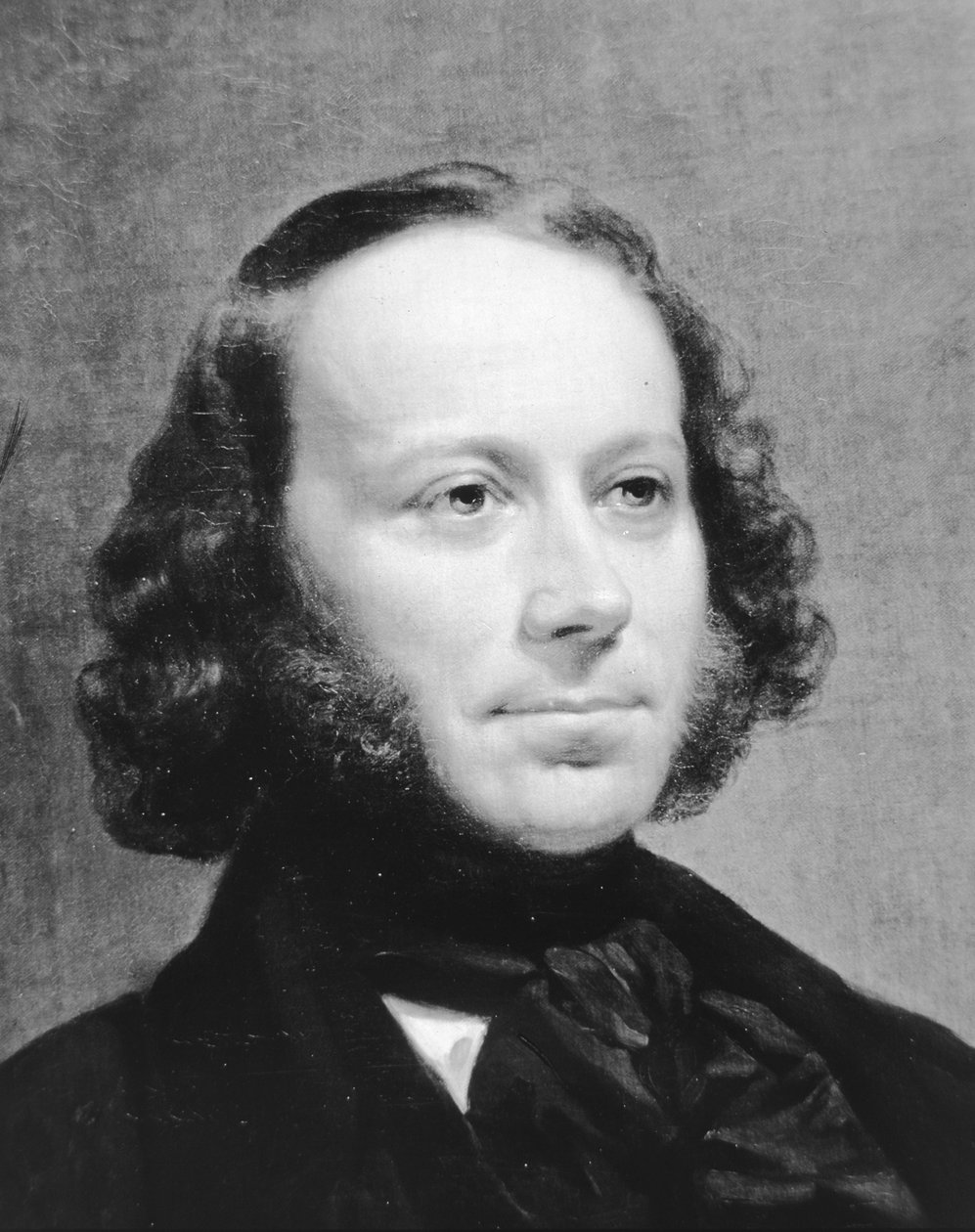 Portret Johna Ericssona (1803-1889) (lito) autorstwa American School