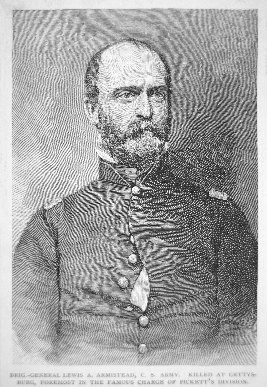 Portret Lewisa A. Armisteada (lito) autorstwa American School