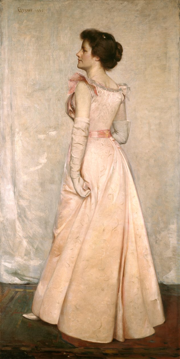 Portret pani Oliver Dennett Grover autorstwa American School