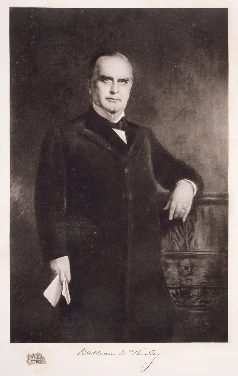 Portret Williama McKinleya autorstwa American School