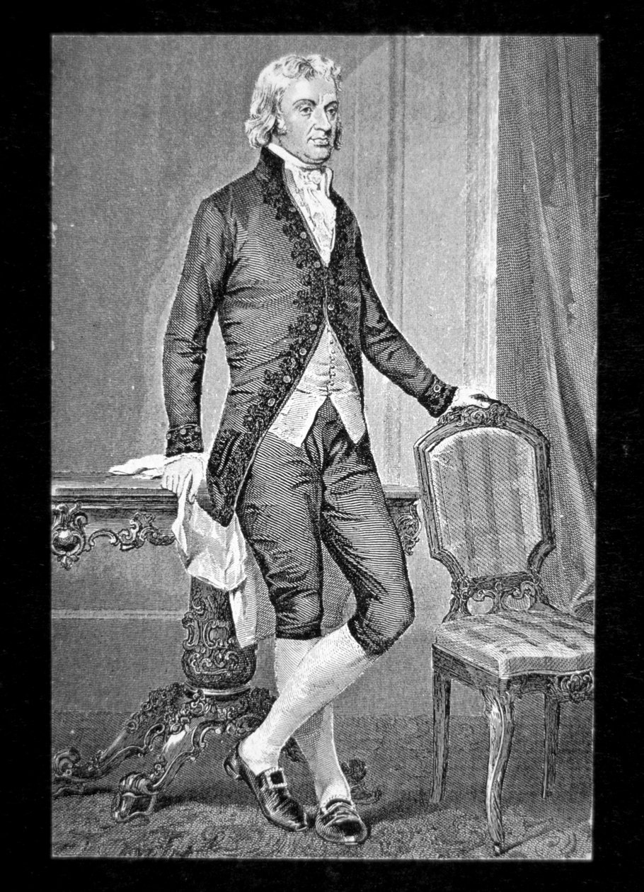 Robert Livingston (1746-1813) (grawerowanie) autorstwa American School