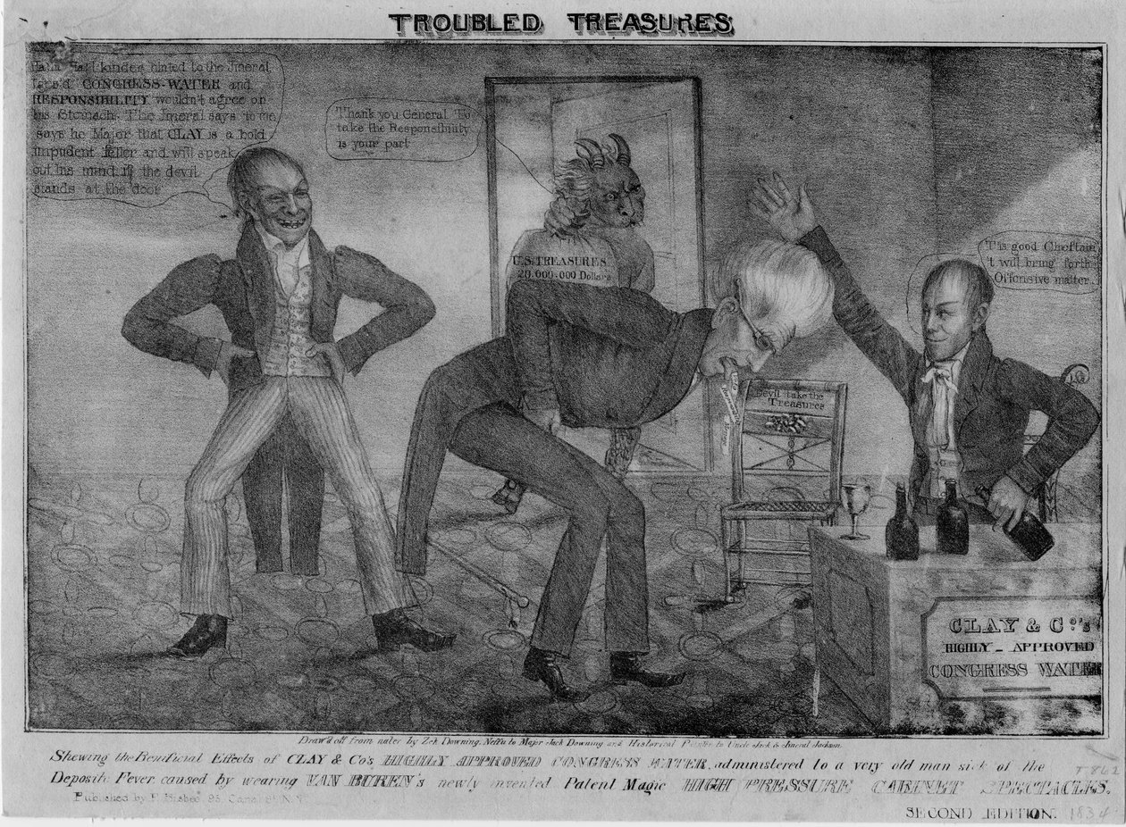 Trudne skarby, 1833 autorstwa American School
