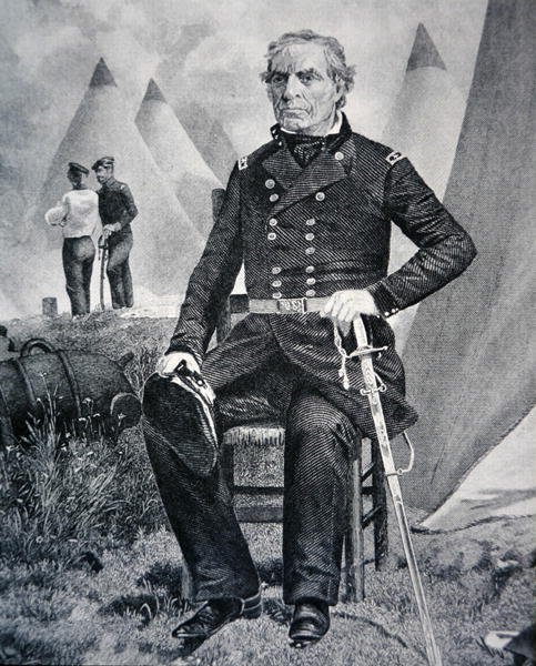 Zachary Taylor (grafika) autorstwa American School