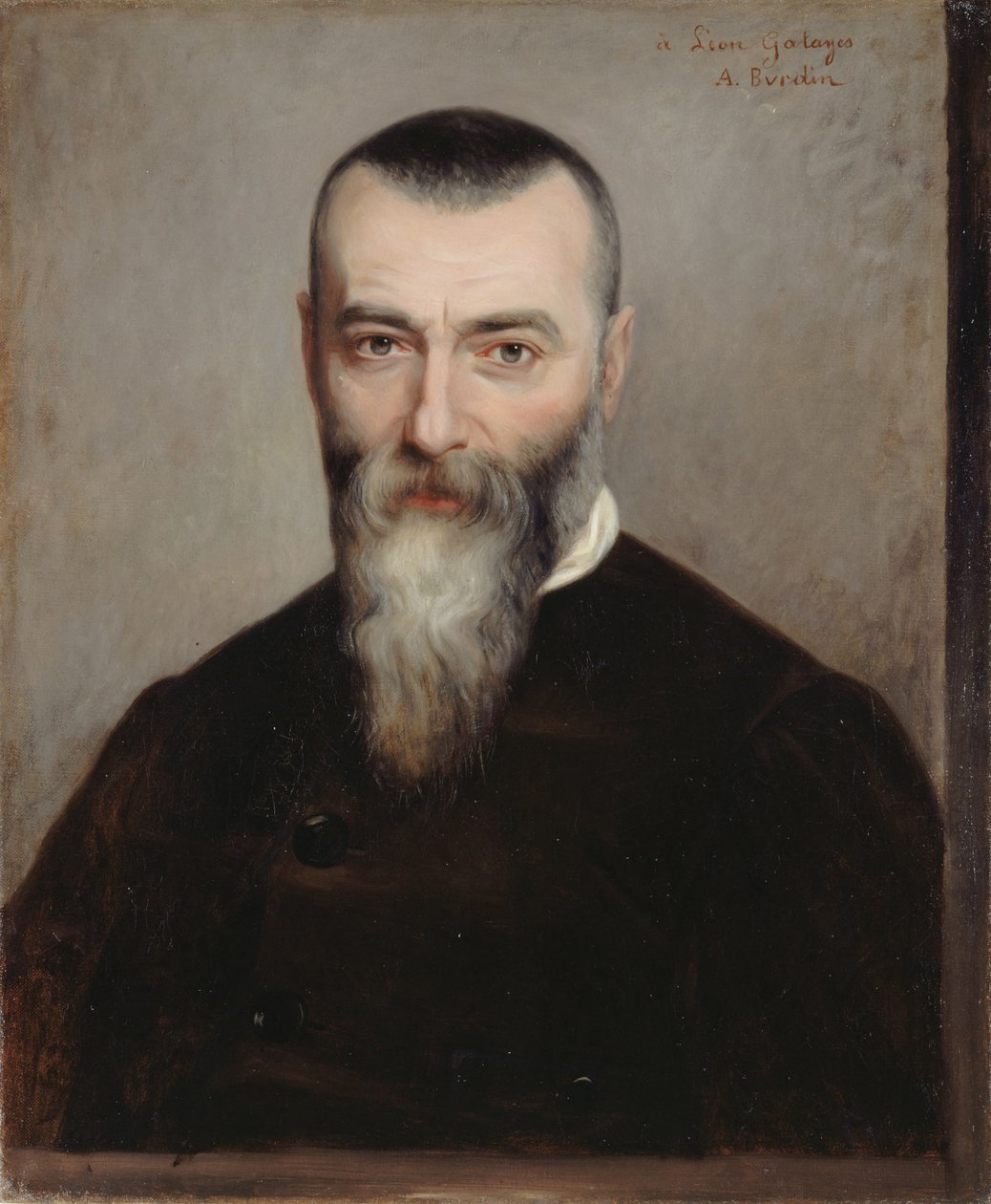 Portret Alphonse Karr 1808-1890, 1865. autorstwa Amélie Burdin