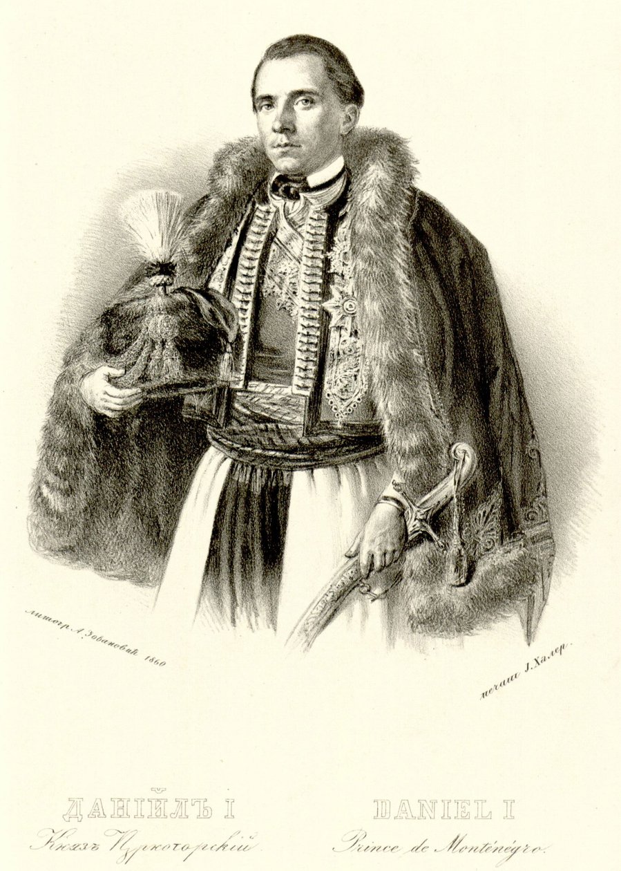 Danilo I autorstwa Anastas Jovanović