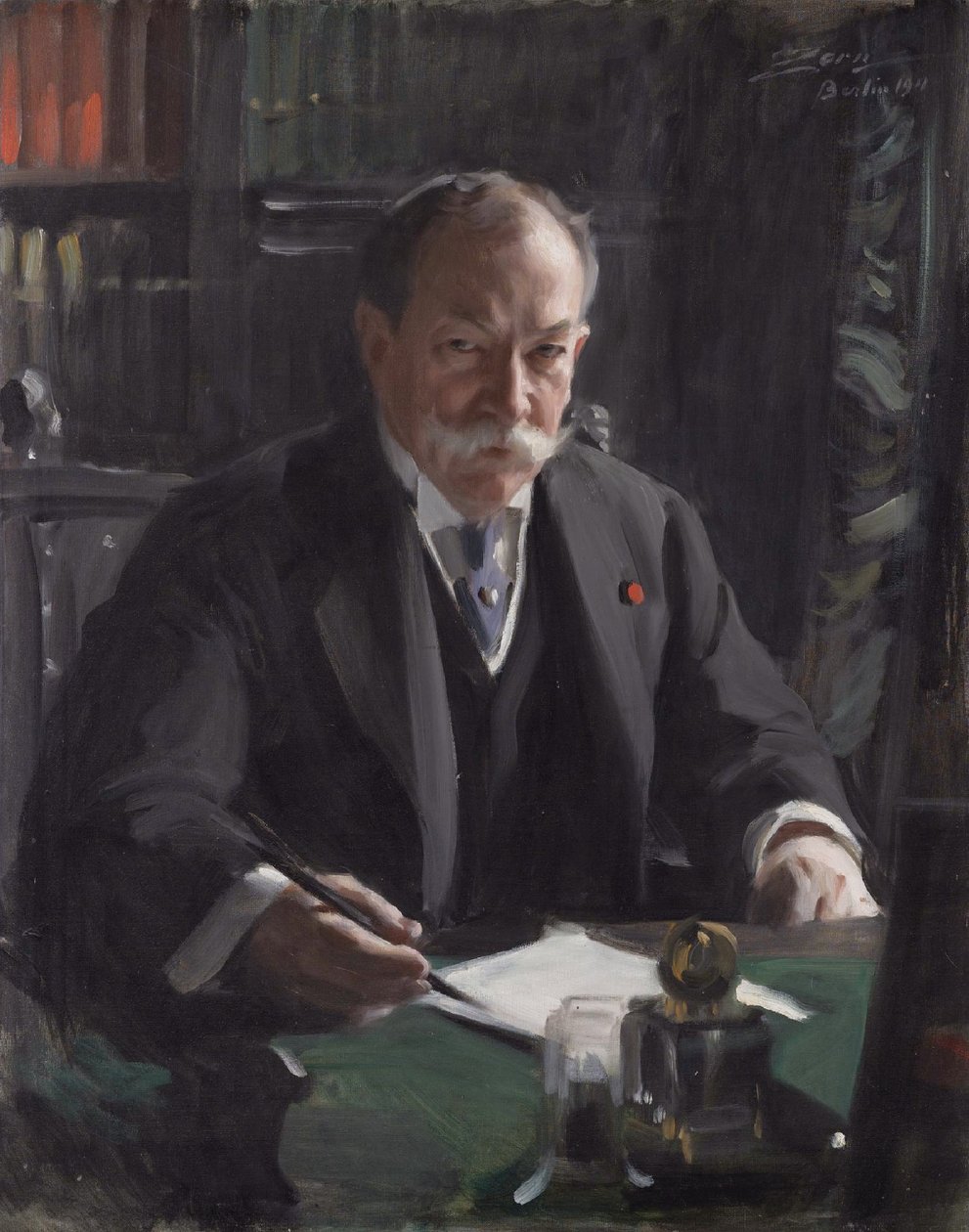 Ambasador David Jayne Hill autorstwa Anders Leonard Zorn