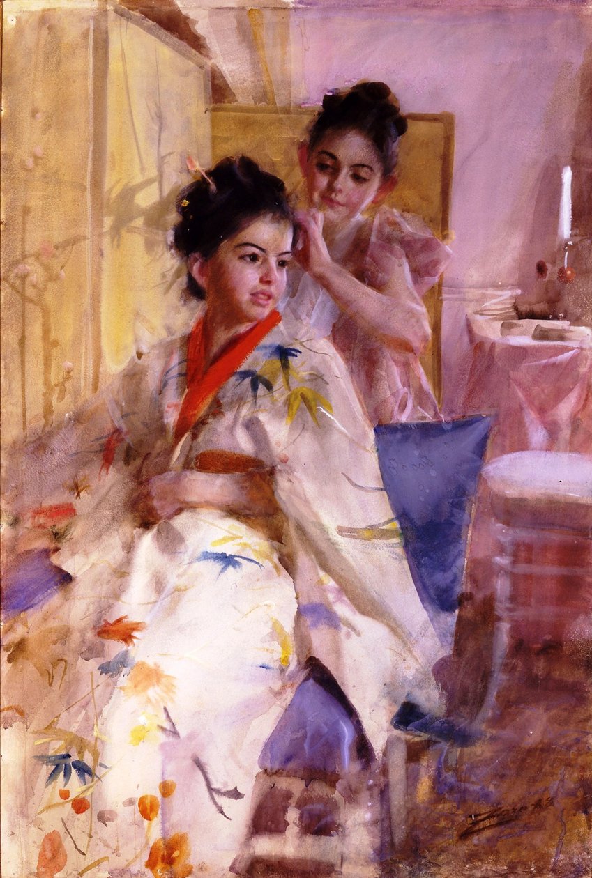 panna Salomon autorstwa Anders Leonard Zorn
