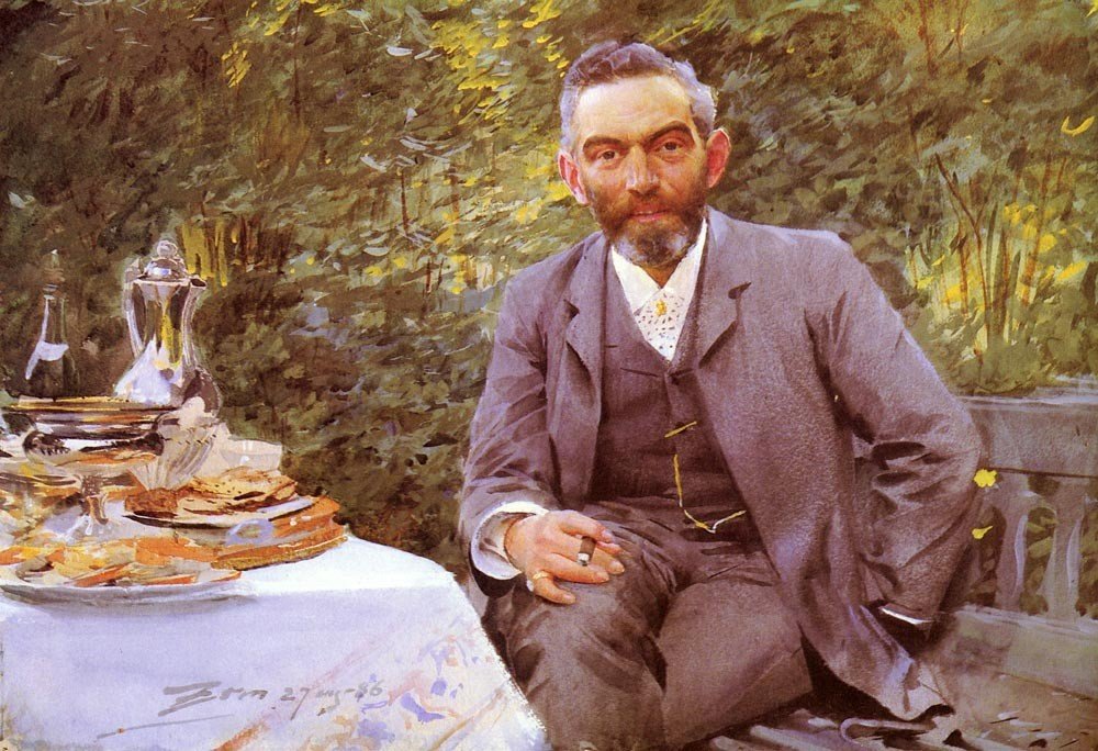 Śniadanie na zielono autorstwa Anders Leonard Zorn