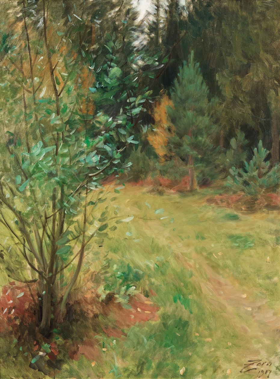 Krajobraz z Gopsmor autorstwa Anders Leonard Zorn