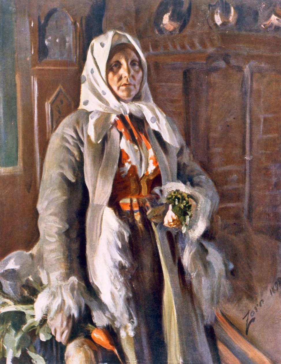 Mona autorstwa Anders Leonard Zorn