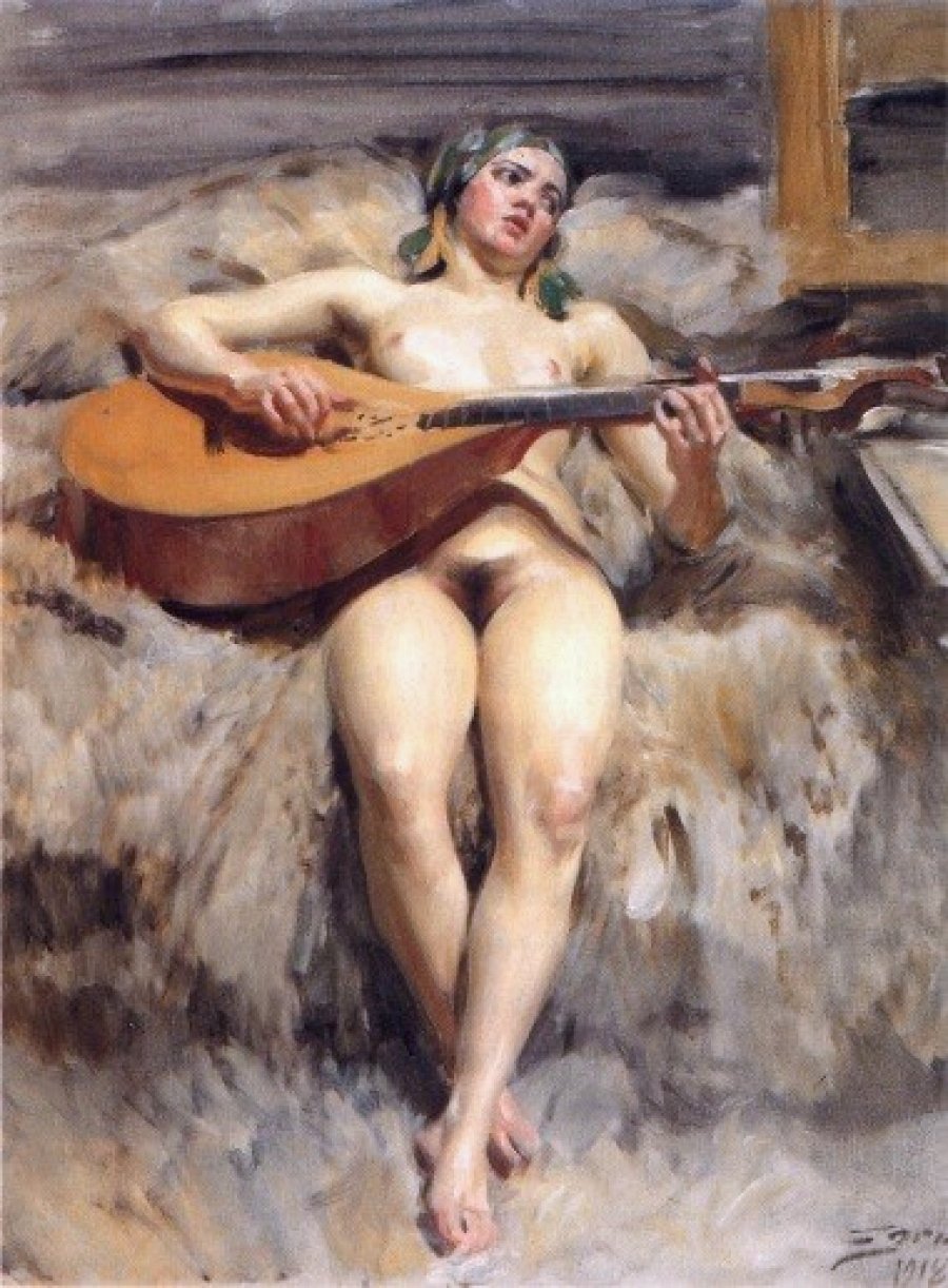 Studio Idylla autorstwa Anders Leonard Zorn