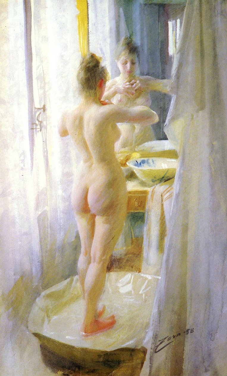Wanna autorstwa Anders Leonard Zorn